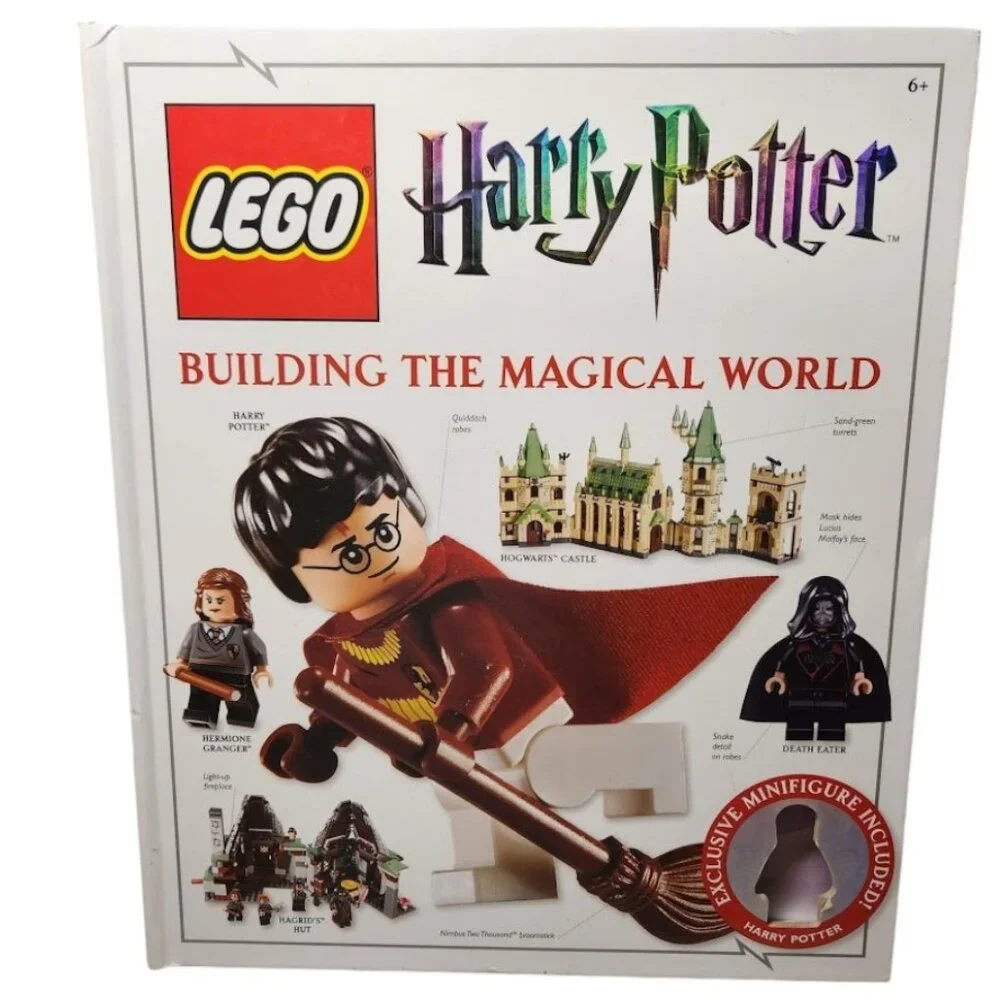 LEGO Harry Potter: Building the Magical World Hardcover Idea Book 96 Pag…